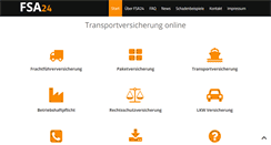 Desktop Screenshot of fsa24.de