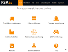 Tablet Screenshot of fsa24.de